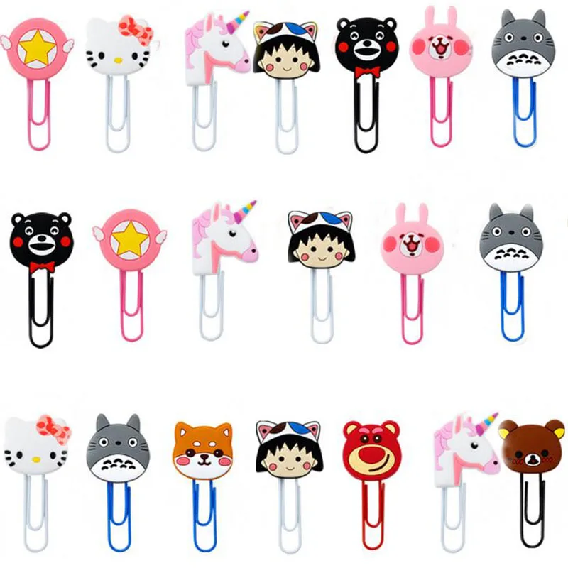 1 Pcs Kawaii Hello Kitty Totoro Maruko Unicorn Sakura Bookmark Paper Clip School Office Supply Escolar Papelaria Gift Stationery
1 Pcs Kawaii Hello Kitty Totoro Maruko Unicorn Sakura Bookmark Paper Clip School Office Supply Escolar Papelaria Gift Stationery