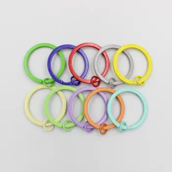 20pcs/lot Colorful Split Ring Circle 30mm Key Chain Ring Connector Keychain for DIY Keyring Findings Accessories
20pcs/lot Colorful Split Ring Circle 30mm Key Chain Ring Connector Keychain for DIY Keyring Findings Accessories