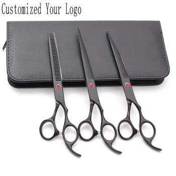 Suit 7" 19.5cm Stainless Customize Logo Dog Grooming Scissors Straight Scissors Thinning Shears Pet Shears Animal Scissors C3103
Suit 7" 19.5cm Stainless Customize Logo Dog Grooming Scissors Straight Scissors Thinning Shears Pet Shears Animal Scissors C3103