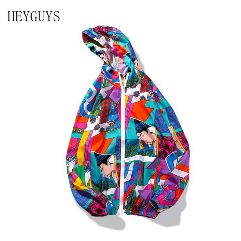 HEYGUYS Camouflage Jackets Men Colorful Military Windbreaker Zipper Thin Sunscreen Windproof Graffiti Animals Coat Men S--XXL
HEYGUYS Camouflage Jackets Men Colorful Military Windbreaker Zipper Thin Sunscreen Windproof Graffiti Animals Coat Men S--XXL