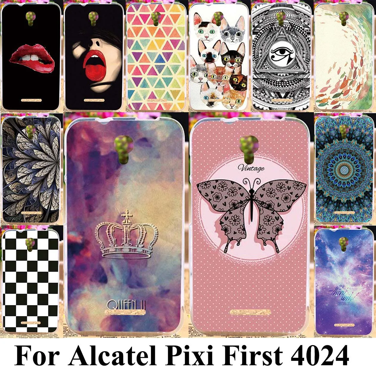 TPU Silicone Phone Case For Alcatel OneTouch Pixi First 4024 Bag Cover One Touch Pixi First OT 4024D 4024X Housing Cover
TPU Silicone Phone Case For Alcatel OneTouch Pixi First 4024 Bag Cover One Touch Pixi First OT 4024D 4024X Housing Cover