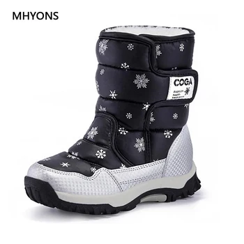 MHYONS High Quality Kids Boots 2018 New Girls Boots Boys Waterproof Non-slip Snow Boots Children Winter Booties Size 27-36 A80
MHYONS High Quality Kids Boots 2018 New Girls Boots Boys Waterproof Non-slip Snow Boots Children Winter Booties Size 27-36 A80