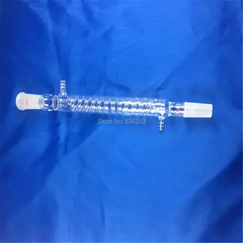 Borosilicate Glass 200mm 24/40 Graham condenser Condenser with Coiled Innner Tube Distillation Unit
Borosilicate Glass 200mm 24/40 Graham condenser Condenser with Coiled Innner Tube Distillation Unit