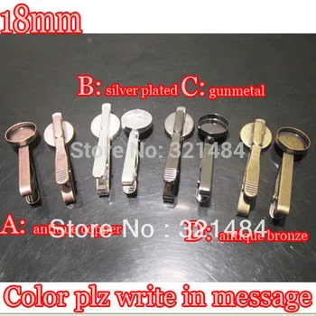 200pcs Color can pick up Men's Tie Clip Blank Base Cufflinks Round 18mm bezel setting
200pcs Color can pick up Men's Tie Clip Blank Base Cufflinks Round 18mm bezel setting
