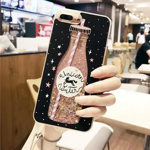 New pattern Drink bottle quicksand Case for iphone 7 8Plus Case For iphone XR X XS XSMAX case Dynamic liquid glitter girl styl
New pattern Drink bottle quicksand Case for iphone 7 8Plus Case For iphone XR X XS XSMAX case Dynamic liquid glitter girl styl
