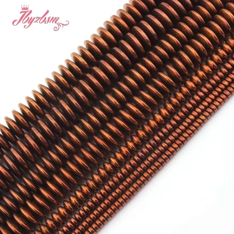 2x3,3x8,3x12mm Rondelle Sliced Brown Hematite Natural Stone Beads For Necklace Bracelet Earring Jewelry Making 15" Free Shipping
2x3,3x8,3x12mm Rondelle Sliced Brown Hematite Natural Stone Beads For Necklace Bracelet Earring Jewelry Making 15" Free Shipping