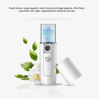 Portable Nano Mist Sprayer Facial Body Nebulizer Steamer Moisturizing Skin Care Mini USB Face Spray Beauty Instruments L3
Portable Nano Mist Sprayer Facial Body Nebulizer Steamer Moisturizing Skin Care Mini USB Face Spray Beauty Instruments L3