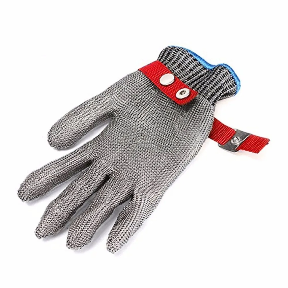 Safety Cut Proof Stab Resistant Stainless Steel Metal Mesh Butcher Glove Health And Safety Easy To Clean Durable Quality Newest
Safety Cut Proof Stab Resistant Stainless Steel Metal Mesh Butcher Glove Health And Safety Easy To Clean Durable Quality Newest