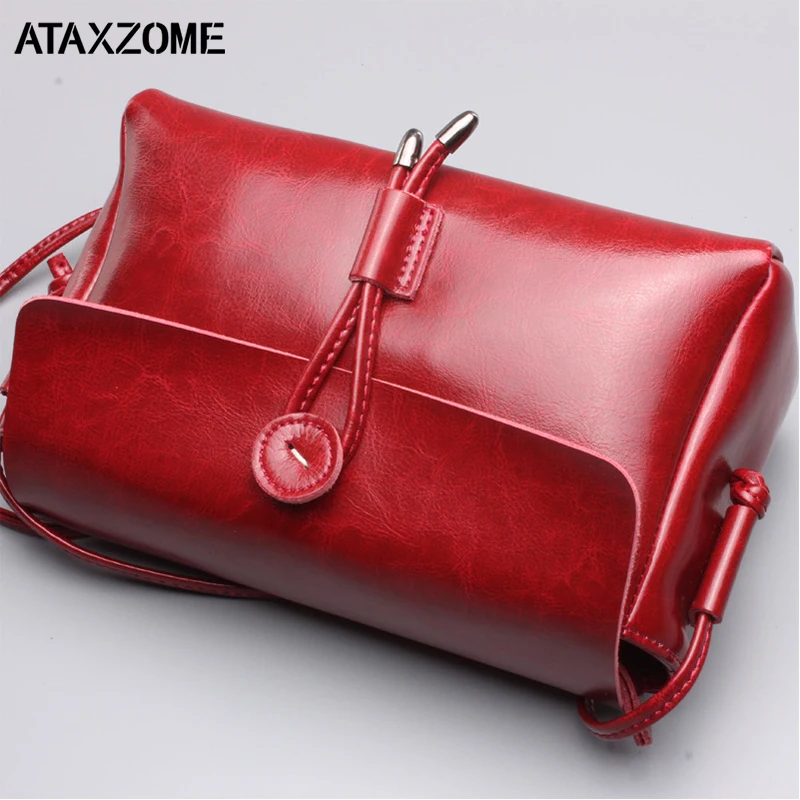 ATAXZOME Real Cowhide Crossbody Bags for women Genuine Leather luxury Handbags Shoulder Messenger Flap casual ladies small bag
ATAXZOME Real Cowhide Crossbody Bags for women Genuine Leather luxury Handbags Shoulder Messenger Flap casual ladies small bag