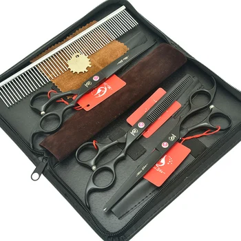 Meisha 7 inch Professional Japan 440c Dog Grooming Straight Curved Cutting Thinning Scissors Kit Pet Hair Cut Shears HB0155
Meisha 7 inch Professional Japan 440c Dog Grooming Straight Curved Cutting Thinning Scissors Kit Pet Hair Cut Shears HB0155