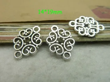 Free Shipping -90pcs/lot Antique Silver Flower Metal Connectors,14*19mm 2 Holes Hollow Flower Pattern Connectors For Jewelry
Free Shipping -90pcs/lot Antique Silver Flower Metal Connectors,14*19mm 2 Holes Hollow Flower Pattern Connectors For Jewelry