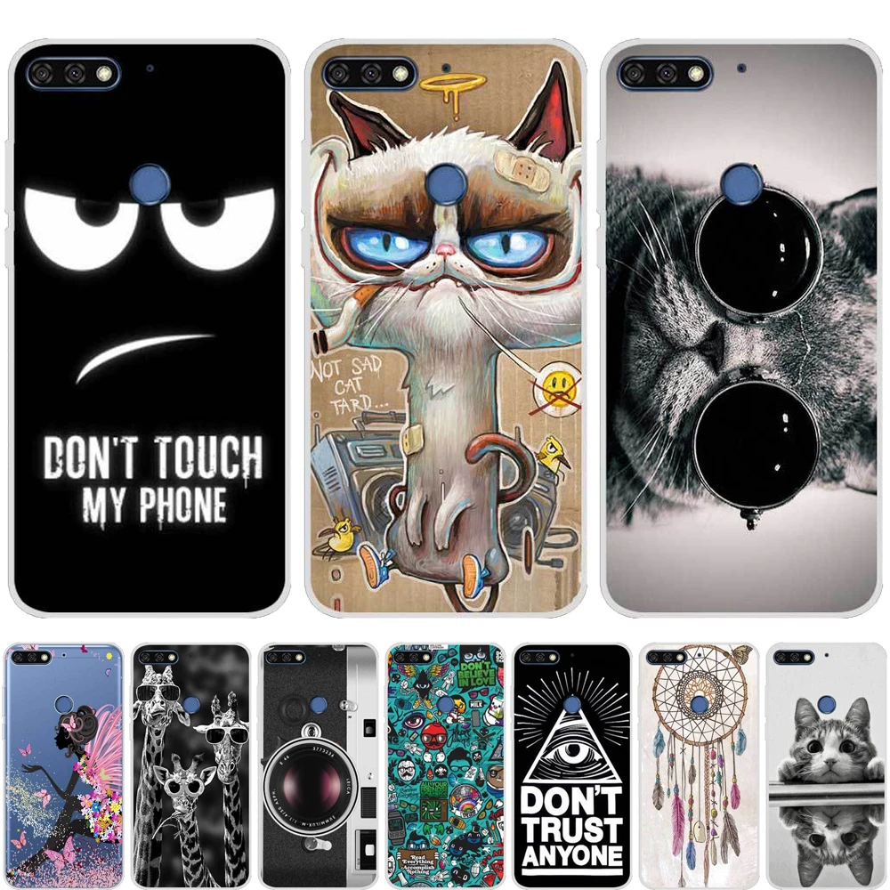 Russia Version For Huawei Honor 7C Case Cover 5.7" Soft Silicone Honor 7C Protective Cases for Huawei Honor 7C AUM-L41 5.7 inch
Russia Version For Huawei Honor 7C Case Cover 5.7" Soft Silicone Honor 7C Protective Cases for Huawei Honor 7C AUM-L41 5.7 inch