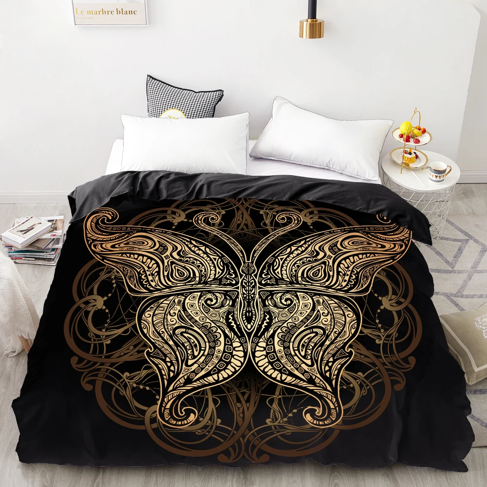 3D HD Digital Printing Custom Duvet Cover,Comforter/Quilt/Blanket case Queen King Bedding 220x240,Bedclothes Golden butterfly
3D HD Digital Printing Custom Duvet Cover,Comforter/Quilt/Blanket case Queen King Bedding 220x240,Bedclothes Golden butterfly