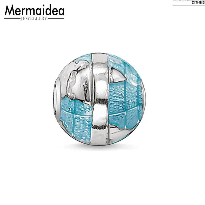 DIY Beads Blue Globe Charm Bead 2019 Fashion Silver Jewelry Trendy Gift For Women Men Boy Girl Fit Bracelets Necklace Choker
DIY Beads Blue Globe Charm Bead 2019 Fashion Silver Jewelry Trendy Gift For Women Men Boy Girl Fit Bracelets Necklace Choker