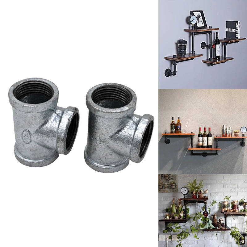 7Pcs/Lot G3/4" Female Equal Tee reducing connector BS thread hardware pipe fittings Zinc Plating DIY industrial wall rack
7Pcs/Lot G3/4" Female Equal Tee reducing connector BS thread hardware pipe fittings Zinc Plating DIY industrial wall rack
