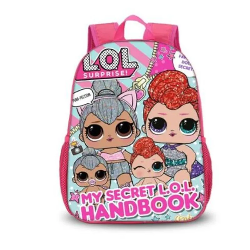 New 2019 Mochila Child Popular cartoon School Bag Kids Fashion LOL Dolls Pink Backpack little Boys Girls Baby Bag
New 2019 Mochila Child Popular cartoon School Bag Kids Fashion LOL Dolls Pink Backpack little Boys Girls Baby Bag