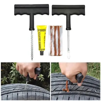 WISE TRAVEL Car Tire Repair Tool For Tubeless Emergency Tyre Fast Puncture Plug Repair Block Air Leaking For Car Truck Motobike
WISE TRAVEL Car Tire Repair Tool For Tubeless Emergency Tyre Fast Puncture Plug Repair Block Air Leaking For Car Truck Motobike