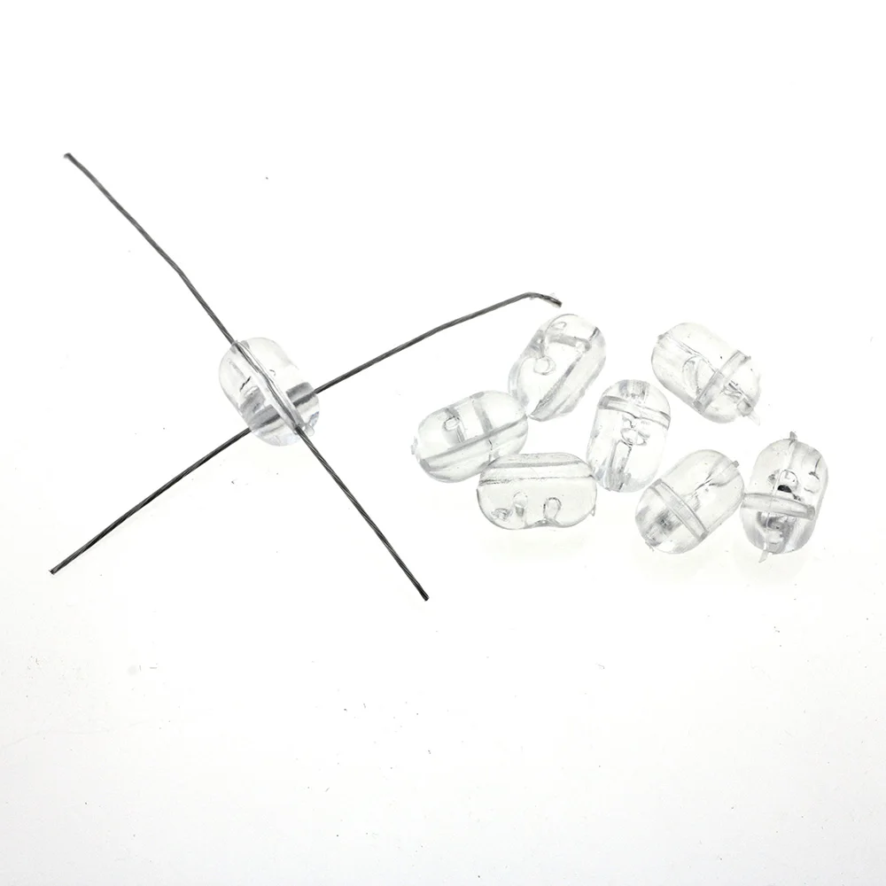 Rompin 100pcs Transparent Carp Fishing cross beads plastic Clear Beads Double Pearl Drill Cross Beads Accessory Rig 3 Way Bead
Rompin 100pcs Transparent Carp Fishing cross beads plastic Clear Beads Double Pearl Drill Cross Beads Accessory Rig 3 Way Bead