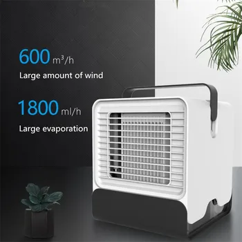 USB Mini Portable Air Conditioner Conditioning Humidifier Purifier Light Desktop Air Cooling Fan Air Cooler Fan for Office Home
USB Mini Portable Air Conditioner Conditioning Humidifier Purifier Light Desktop Air Cooling Fan Air Cooler Fan for Office Home