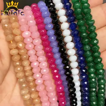 6*5mm Faceted Beads Natural Pink Yellow Black Blue Czech Crystal Rondelle Beads For Jewelry Making DIY Bracelet Accessories 15''
6*5mm Faceted Beads Natural Pink Yellow Black Blue Czech Crystal Rondelle Beads For Jewelry Making DIY Bracelet Accessories 15''