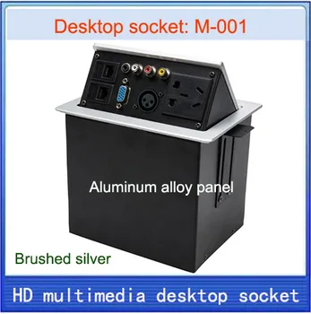 NEW Desktop socket /hidden multimedia information box outlet /network RJ45 XLR VIDEO AUDIO VGA interface desktop socket M-001
NEW Desktop socket /hidden multimedia information box outlet /network RJ45 XLR VIDEO AUDIO VGA interface desktop socket M-001