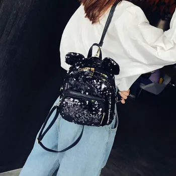 Woman Bag Fashion Lady Sequins School Backpack Satchel Girls Student Travel Shoulder zaino donna mochilas femininas estilosas
Woman Bag Fashion Lady Sequins School Backpack Satchel Girls Student Travel Shoulder zaino donna mochilas femininas estilosas