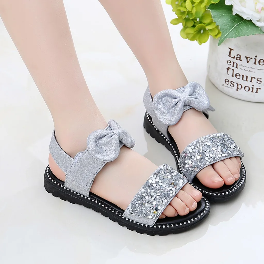 MUQGEW girls sandals 2019 Fashion Bowknot Bling Sequins Princess Girls Party Shoes Children School Sandals Soft Flat kids Shoes
MUQGEW girls sandals 2019 Fashion Bowknot Bling Sequins Princess Girls Party Shoes Children School Sandals Soft Flat kids Shoes
