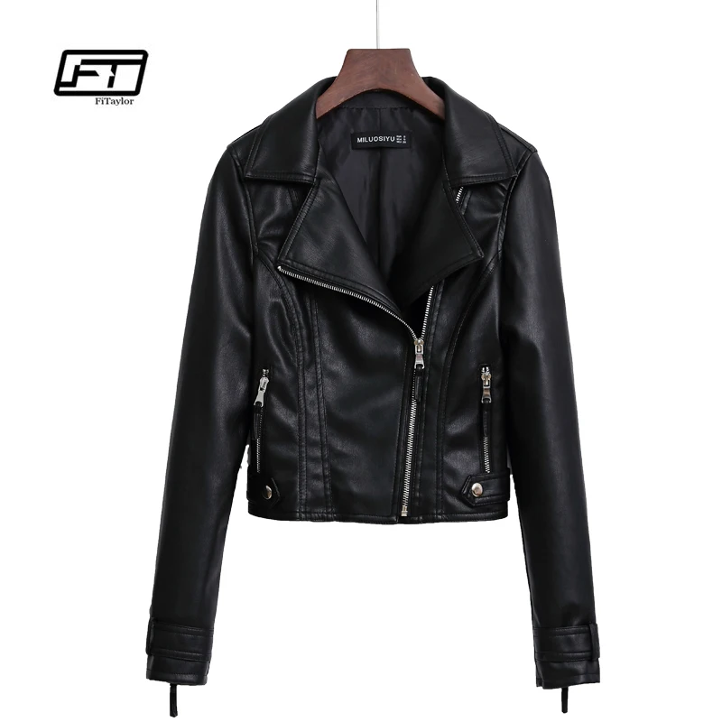 Fitaylor Autumn Black Leather Trench Coat Women Slim Faux PU Leahter Jacket Motorcycle Punk Pink Jacket Biker Outwear
Fitaylor Autumn Black Leather Trench Coat Women Slim Faux PU Leahter Jacket Motorcycle Punk Pink Jacket Biker Outwear