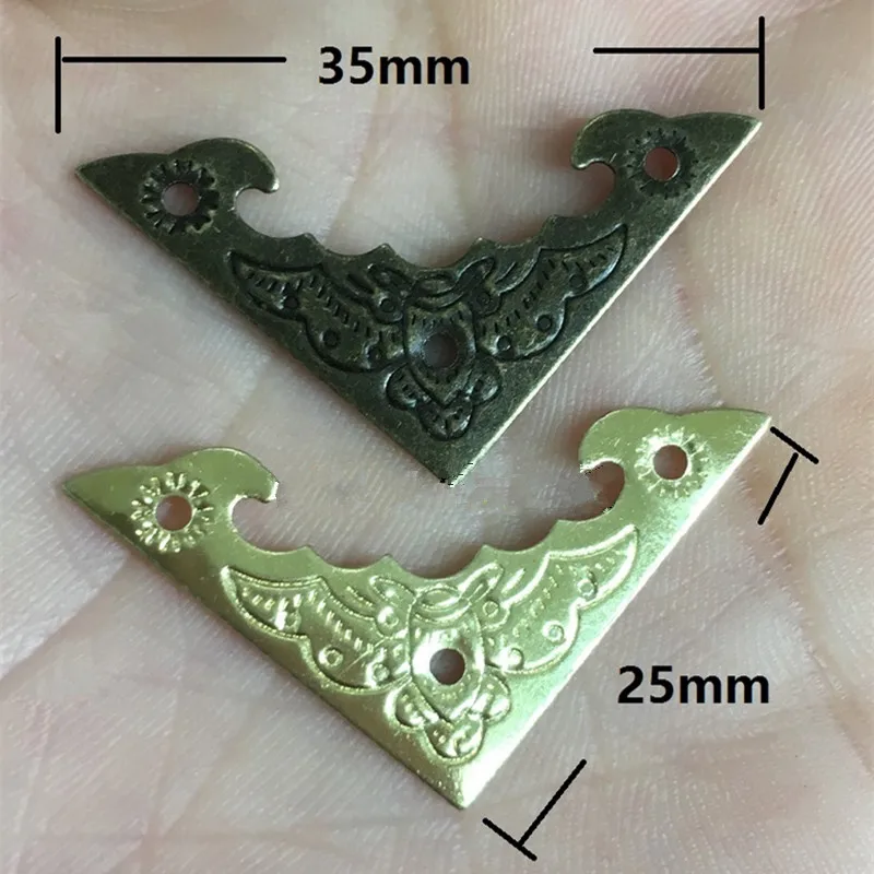 Bronze Tone / Silver Color Book Album Menu Folder Corner Protectors,Bat Pattern Coners,25*25*35mm,10Pcs
Bronze Tone / Silver Color Book Album Menu Folder Corner Protectors,Bat Pattern Coners,25*25*35mm,10Pcs