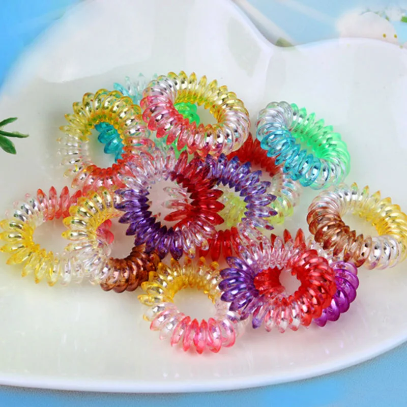 20 Pcs Fashion Telephone Wire Springs And Hair Gum Hair Ring Women Girls Elastic Bobble Rings Colorful Rope Head Hair Braider
20 Pcs Fashion Telephone Wire Springs And Hair Gum Hair Ring Women Girls Elastic Bobble Rings Colorful Rope Head Hair Braider