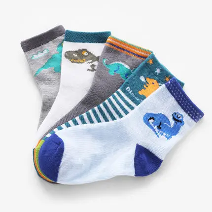 5 Pair/lot dinosaur Pattern Cotton Kids Socks Baby Breathable Boys Girls Socks For Children Sock Kawaii Style Suitable For 2-12Y
5 Pair/lot dinosaur Pattern Cotton Kids Socks Baby Breathable Boys Girls Socks For Children Sock Kawaii Style Suitable For 2-12Y