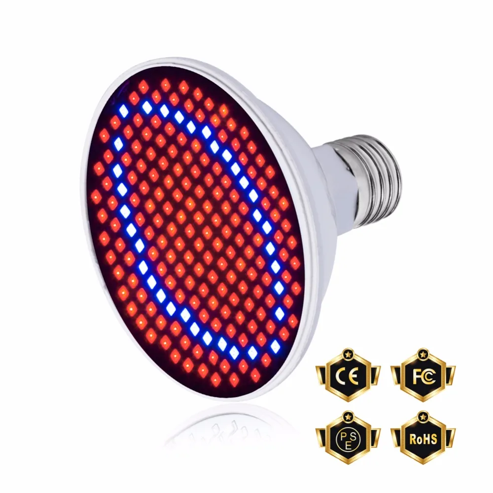 Grow LED E27 Plant Light Bulb 220V 60 126 200leds 110V Growing Lamp 2835SMD LED Full Spectrum Tent Vegetable Grow Bulb AC85-265V
Grow LED E27 Plant Light Bulb 220V 60 126 200leds 110V Growing Lamp 2835SMD LED Full Spectrum Tent Vegetable Grow Bulb AC85-265V