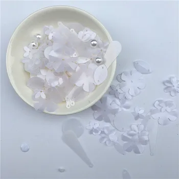 30g/Lot Matte White Mixed Flowers Shell Oval Round loose sequins Paillettes Glass Beads Pearl Wedding craft diy Navidad Ornament
30g/Lot Matte White Mixed Flowers Shell Oval Round loose sequins Paillettes Glass Beads Pearl Wedding craft diy Navidad Ornament