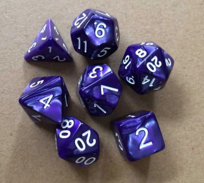 Free shipping 2pcs Pearl pattern 6-sided dice for board game/card game accessories(Black/Red/Blue/Green/Yellow/Purple)
Free shipping 2pcs Pearl pattern 6-sided dice for board game/card game accessories(Black/Red/Blue/Green/Yellow/Purple)