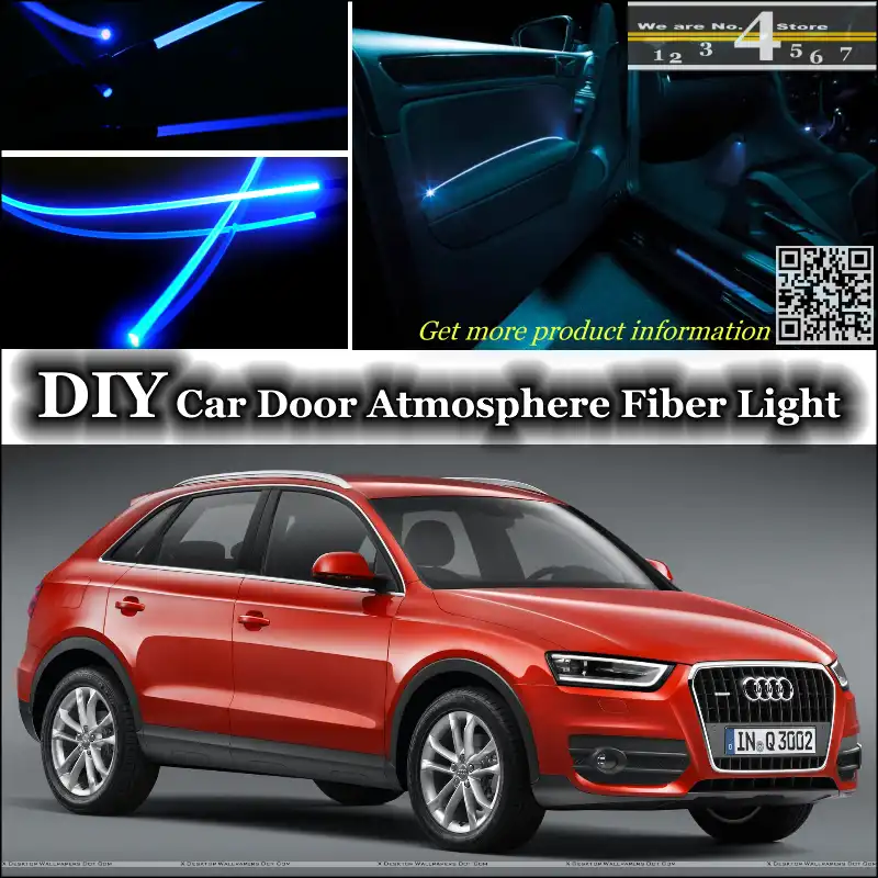 Interior Ambient Light Tuning Atmosphere Fiber Optic Band Lights For Audi Q5 Sq5 Inside Door Panel Illumination Not El Light