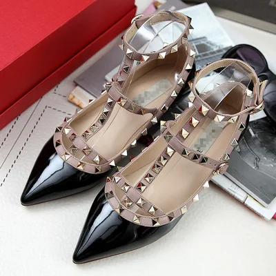 Women's flat shoes summer fashion sexy rivets pointed wedding party shoes ladies sandals Zapatos Mujer flat shoes women
Women's flat shoes summer fashion sexy rivets pointed wedding party shoes ladies sandals Zapatos Mujer flat shoes women