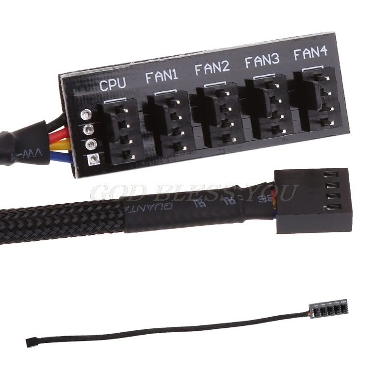 39.5cm 1 to 5 4-pins Molex TX4 PWM CPU Cooler / Case / Chasis Cooling Fan Power Cable Hub Splitter Adapter
39.5cm 1 to 5 4-pins Molex TX4 PWM CPU Cooler / Case / Chasis Cooling Fan Power Cable Hub Splitter Adapter