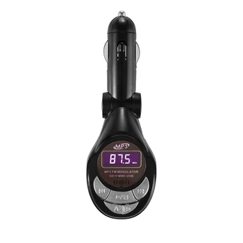 TiOODRE FM Transmitter Hot LCD Wireless FM Transmitter Car Kit MP3/WMA Player Support USB SD MMC Slot Built-In One USB Port
TiOODRE FM Transmitter Hot LCD Wireless FM Transmitter Car Kit MP3/WMA Player Support USB SD MMC Slot Built-In One USB Port