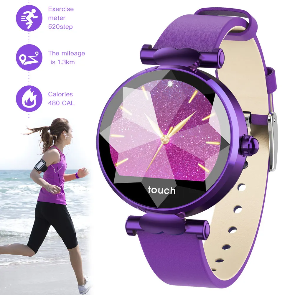 New Women IP67 Waterproof Smart Watch with Heart Rate Monitor Fitness Tracking DOM668
New Women IP67 Waterproof Smart Watch with Heart Rate Monitor Fitness Tracking DOM668