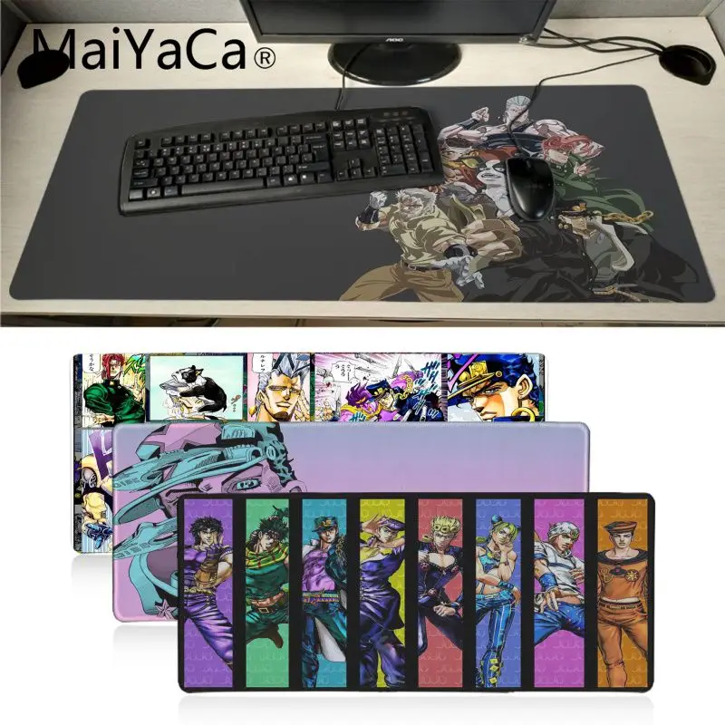 MaiYaCa Skin jojo bizarre adventure Game Mouse Mat Pad Unique Desktop Pad Laptop PC Computer pad Durable Rubber gaming Mouse pad
MaiYaCa Skin jojo bizarre adventure Game Mouse Mat Pad Unique Desktop Pad Laptop PC Computer pad Durable Rubber gaming Mouse pad