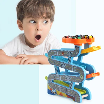 Children Wooden Multi-function Rails Glider Speed racing Baby Fun Early Learning Inertia Slide Road Car Toys
Children Wooden Multi-function Rails Glider Speed racing Baby Fun Early Learning Inertia Slide Road Car Toys