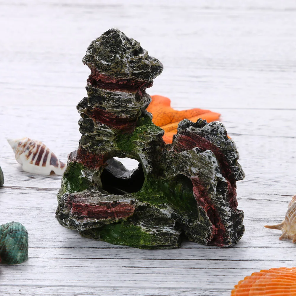 Artificial Mountain Aquariums Ornaments Antique Stone Aquarium Decorative Water Landscape Rockly Aquarium Fish Tank Decoration
Artificial Mountain Aquariums Ornaments Antique Stone Aquarium Decorative Water Landscape Rockly Aquarium Fish Tank Decoration