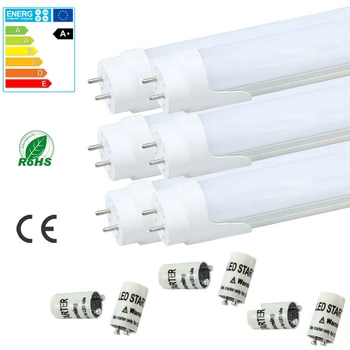 6in1 Maidodo T8 G13 60-150cm 2-5FT 9W 13W 18W 24W 810-2160LM Leds SMD Cool/Warm White LED Tubes Bulbs Fluorescent w White Cover
6in1 Maidodo T8 G13 60-150cm 2-5FT 9W 13W 18W 24W 810-2160LM Leds SMD Cool/Warm White LED Tubes Bulbs Fluorescent w White Cover
