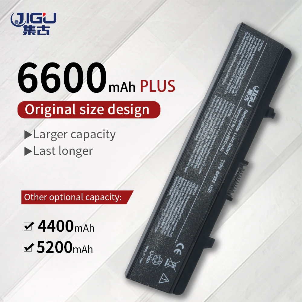 JIGU New 6CELLS Laptop Battery For INSPIRON 1525 1526 1545 1750 HP297 GW240 RN873 312-0626 312-0634 0XR693
JIGU New 6CELLS Laptop Battery For INSPIRON 1525 1526 1545 1750 HP297 GW240 RN873 312-0626 312-0634 0XR693