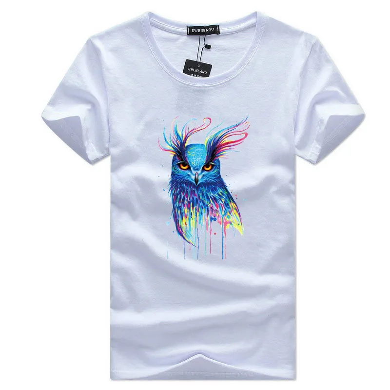 Men's Shirt Size 5XL 2019 Summer New Owl Style Printed T-shirt Men's Casual Short Sleeve Casual Cotton O-neck T-shirt men's funn
Men's Shirt Size 5XL 2019 Summer New Owl Style Printed T-shirt Men's Casual Short Sleeve Casual Cotton O-neck T-shirt men's funn