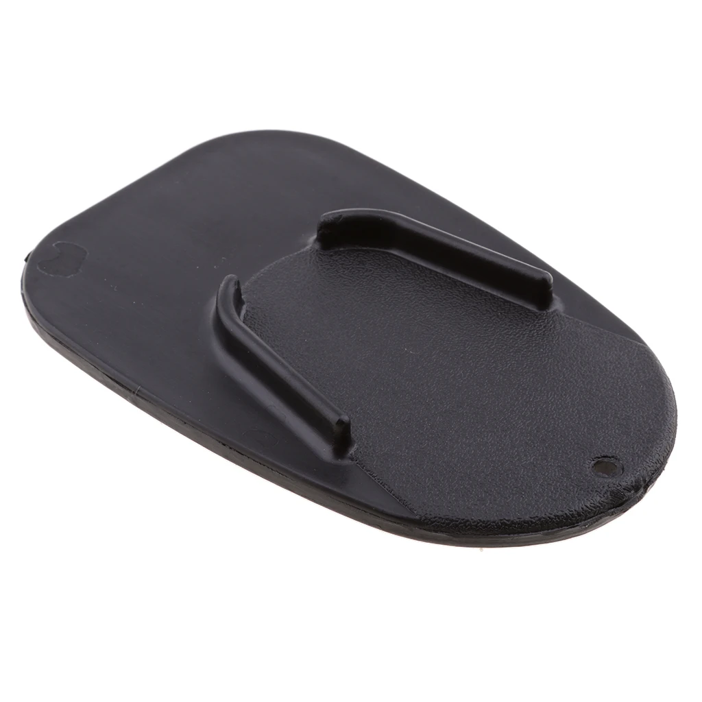Black Universal Plastic Sidestand Kickstand Extension Enlarge Foot Plate Pad for Motorcycle 125mm*80mm*10mm Black Universal Plastic Sidestand Kickstand Extension Enlarge Foot Plate Pad for Motorcycle 125mm*80mm*10mm