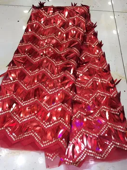 Red Flower Design Sequined Mesh Lace Fabric African Indian Guipure Net Laces 2019 Nigerian Style Wedding Dress Sequins Fabrics
Red Flower Design Sequined Mesh Lace Fabric African Indian Guipure Net Laces 2019 Nigerian Style Wedding Dress Sequins Fabrics