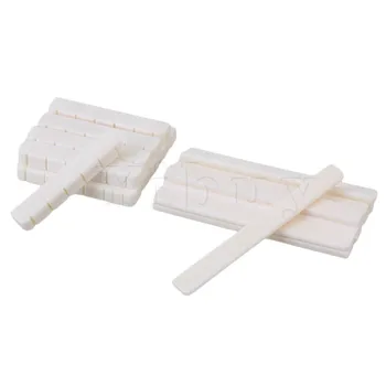 Yibuy 10 Set of Beige Guitar Oxen Bone Nut Slot Saddle for 6-String Classical Guitar
Yibuy 10 Set of Beige Guitar Oxen Bone Nut Slot Saddle for 6-String Classical Guitar