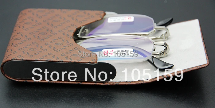High Quality Designer Pocket Folding Reading Glasses Presbyopia Men Half Frame Oculos De Leitura With Case 100,150,200,250,300
High Quality Designer Pocket Folding Reading Glasses Presbyopia Men Half Frame Oculos De Leitura With Case 100,150,200,250,300