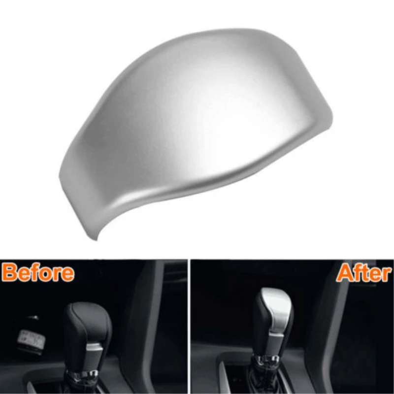Silver Auto Chrome ABS Gear Shift Knob Cover Trim Center Bezel Lid For Honda Civic 2016 2017 Car-Styling Car Covers Accessories
Silver Auto Chrome ABS Gear Shift Knob Cover Trim Center Bezel Lid For Honda Civic 2016 2017 Car-Styling Car Covers Accessories